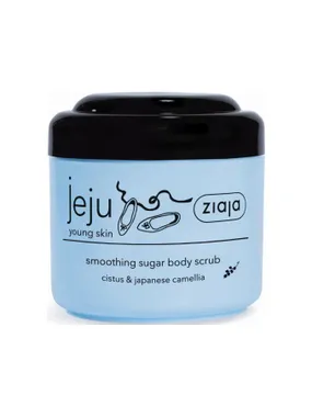 Sugar body peeling with black grains (Smoothing Sugar Body Scrub) 200 ml