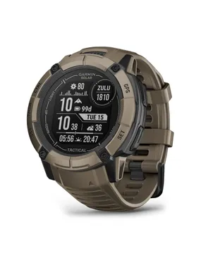 Garmin Instinct 2X Solar Tactical Edition 2.79 cm (1.1") MIP 50 mm Digital 176 x 176 pixels Touchscreen Green GPS (satellite)