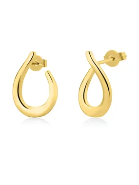 Original yellow gold earrings 14/508.161/6