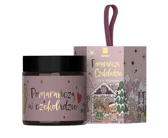 Orange in Chocolate soy candle 100g