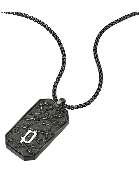 Modern men's steel necklace Wire PEAGN0033803