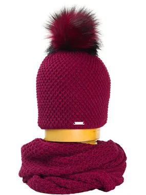 Women's cap and tunnel set 595840