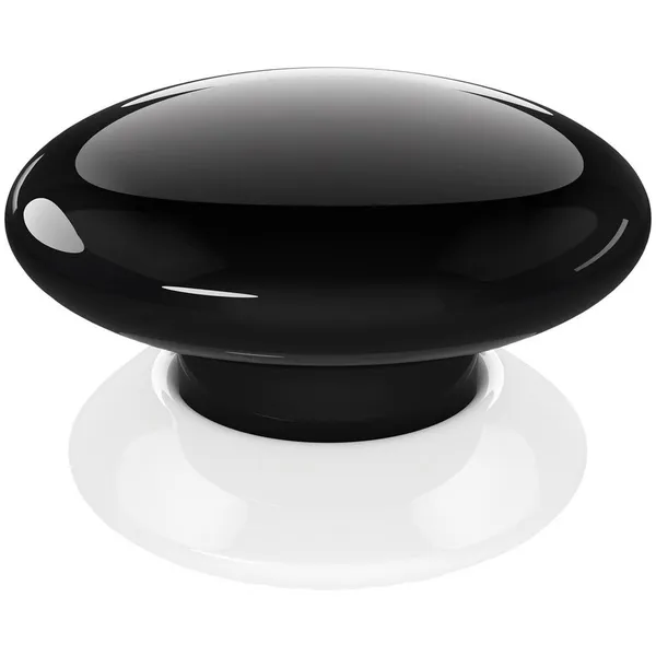 The button FGPB-101-2 ZW5, black