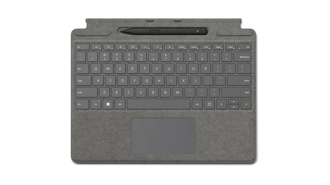 Keyboard Surface Signature Keyboard with pen Surface Slim Pen 2 Commercial Platinium 8X8-00067 do Pro 8 / Pro X