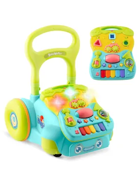 Educational walker with music 2in1 RK-744 RICOKIDS turquoise