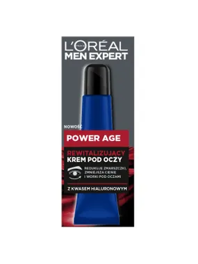 Men Expert Power Age revitalizing eye cream 15ml