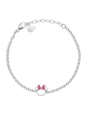 Steel bracelet with Minnie Mouse decoration B600654L-55.CS