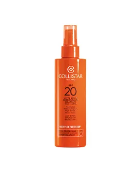 Protective milk in a spray that accelerates the tanning process SPF 20 (Tanning Moisturizing Milk Spray) 200 ml