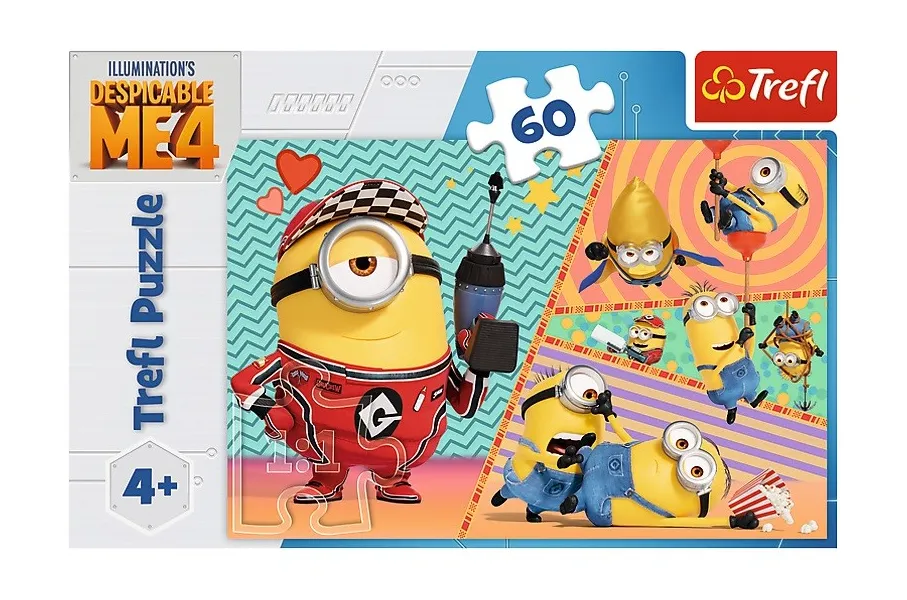 Puzzles 60 elements Happy Minions