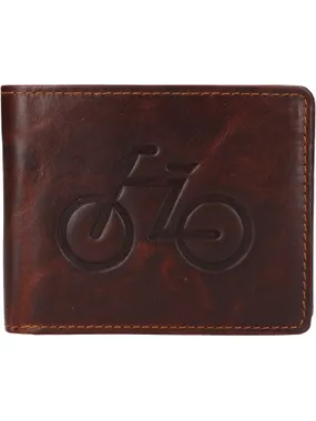 Men's leather wallet 66-6535/M BRN BICYCLE