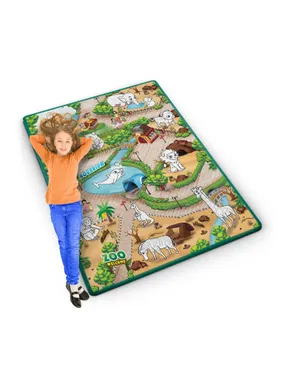 Foam mata for coloring rolled 120 x 90 x 0.3 cm RICOKIDS RK-344