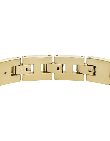 Stylish Gold Plated Heritage Steel Bracelet D-Link JF04691710