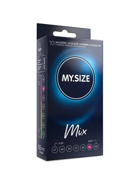MY SIZE MIX CONDOMS 64 MM 10 UNITS