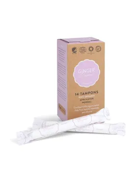 Tampons organic tampons with applicator Normal 14pcs