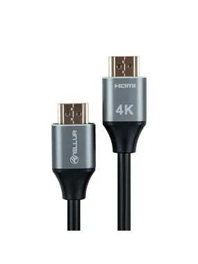 Tellur High Speed HDMI 2.0 cable, 4K 18Gbps plug-plug Ethernet gold-plated 3m black