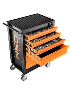 Workshop cabinet, 6 drawers + 149 tools