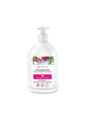Hypoallergenic soothing gel for intimate hygiene Cranberry 500ml