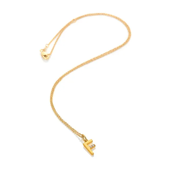 Hot Diamonds F Jac Jossa Soul Gold Plated Necklace DP944 (Chain, Pendant)