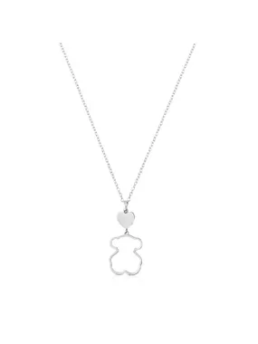 Charming silver necklace New Silueta 1000118300 (chain, pendant)