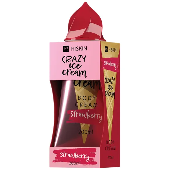 Crazy Ice Cream Strawberry body cream 200ml