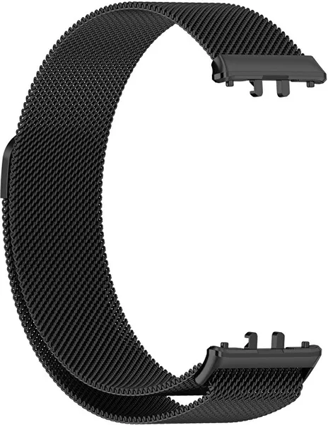 Strap for Samsung Fit 3 - Milanese Loop Black