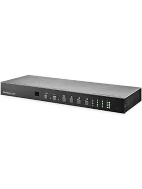 StarTech.com 4x4 HDMI matricas slēdzis ar audio un Ethernet vadību — 4K 60 Hz