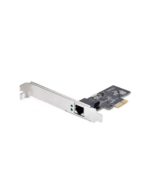 StarTech.com 1 porta 2,5 Gbps NBASE-T PCIe tīkla karte, Intel® I225-V, viena porta datora tīkla karte, Ethernet multigigabitu NIC, PCI Express servera LAN karte