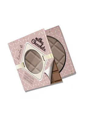 Milky Chocolate Medium Matte Face Bronzer chocolate matte bronzer for face and body 9g