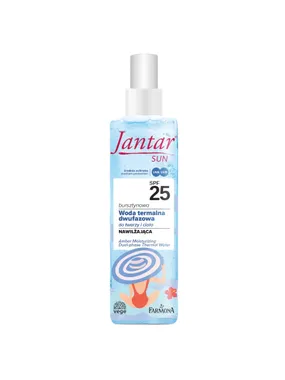 Jantar Sun amber moisturizing two-phase thermal water SPF25 200ml