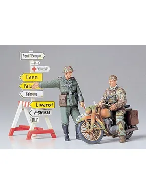 Set German Motorcycle Orderly Set