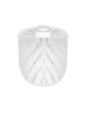 Replacement toilet brush head (white)