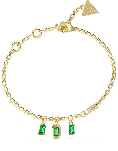 Decent Gold Plated Crystal Hashtag Bracelet JUBB04251JWYGEM