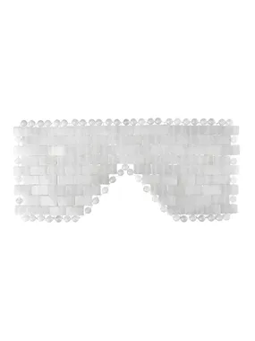 Crystal Quartz quartz face mask