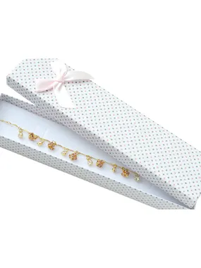 Polka dot box for bracelet KK-9 / A1 / A6