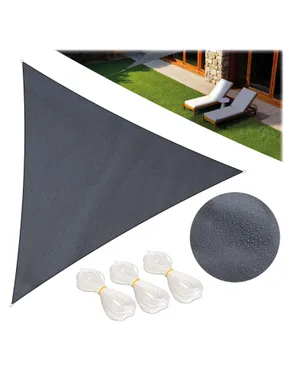 Triangular sunscreen 7m2 Plonos PL-886 gray