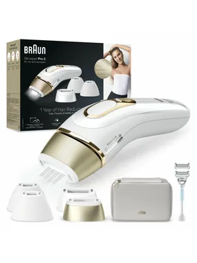 Braun Silk-expert Pro PL5356 Intense impulsa gaisma (IPL) Zelts, Balts