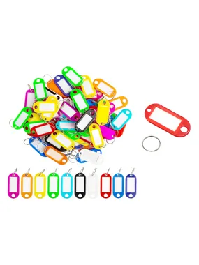 Key pendants packaging 100 pieces of color mix