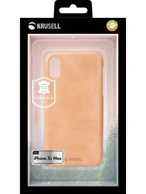 Krusell Sunne Cover Apple iPhone XS Max vintage nude