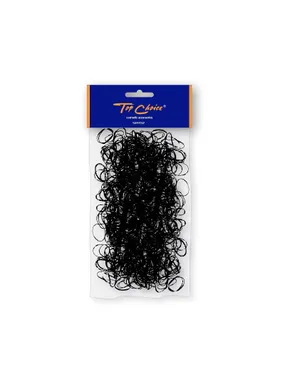 Hair elastics Black 22722 500pcs