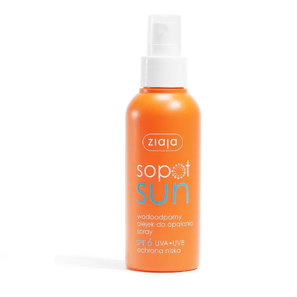 Sopot Sun spray tanning oil SPF6 125ml