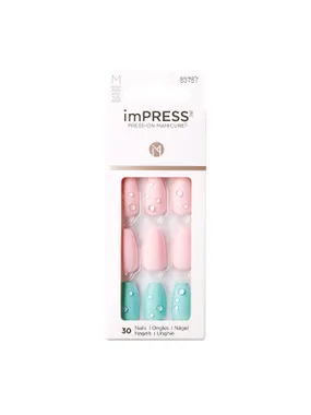 Self-adhesive nails imPRESS Nails Dew Drop 30 pcs