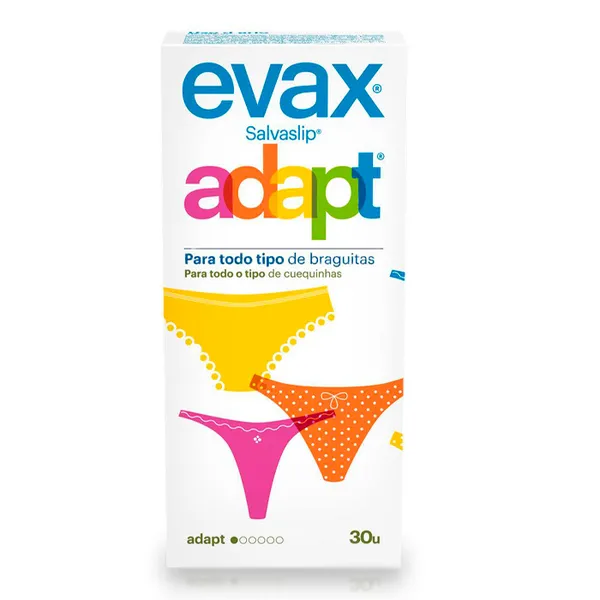 Evax Adapt Pantyliners 30 Units