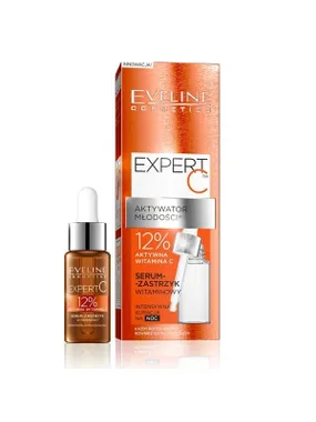 Expert C serum-vitamin injection for all skin types at night, 18 ml