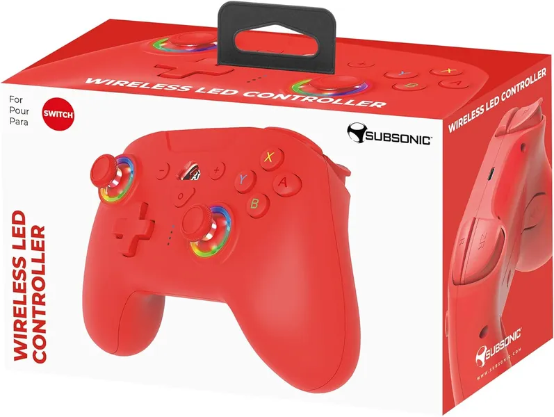 Subsonic Wireless Led Controller Red for Switch