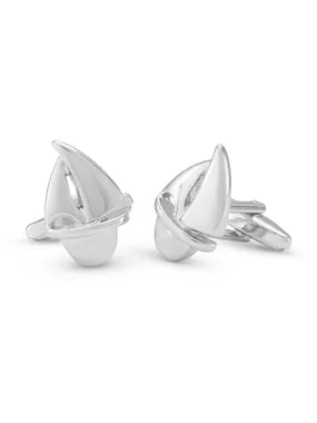 Design cufflinks Sailboat KS-169