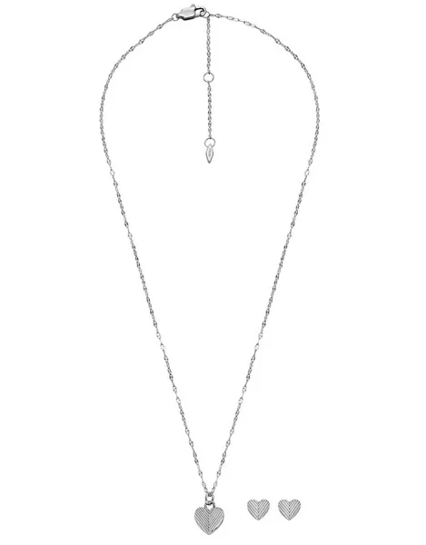 Charming Harlow JF04669SET Steel Jewelry Set (Necklace, Earrings)