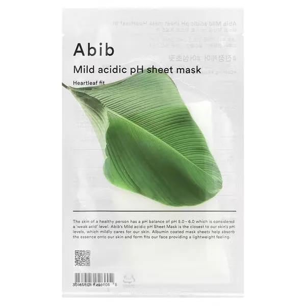 Mild Acidic pH Sheet Mask soothing sheet mask 30ml