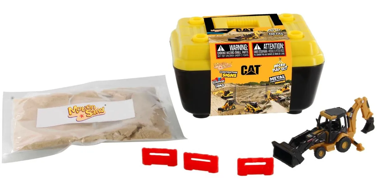 CAT Micro Metal Diecast Backhoe Loader