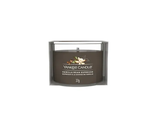 Votive candle in glass Vanilla Bean Espresso 37 g