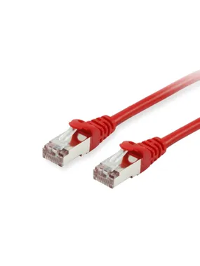 Aprīkot Cat.6 S/FTP Patch Cable, 1,5m, sarkans